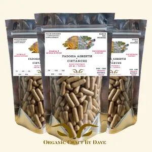 Fadogia Agrestis Root + Cistanche Extract Capsules
