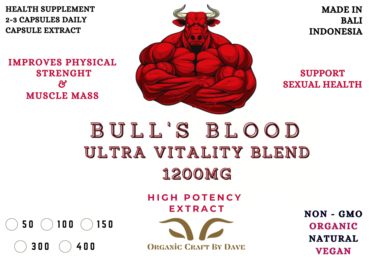 Bull's Blood Capules Extract - Organic Herbal Supplement - Image 2